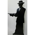 thumbnail image 1 of SC205 Gangster silhouette (single) Cardboard Cutout Standup, 1 of 1