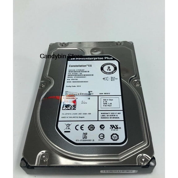 SC220 SC40 SC400 SC420 2T 7.2K 3.5 SAS Compay storage hard disk