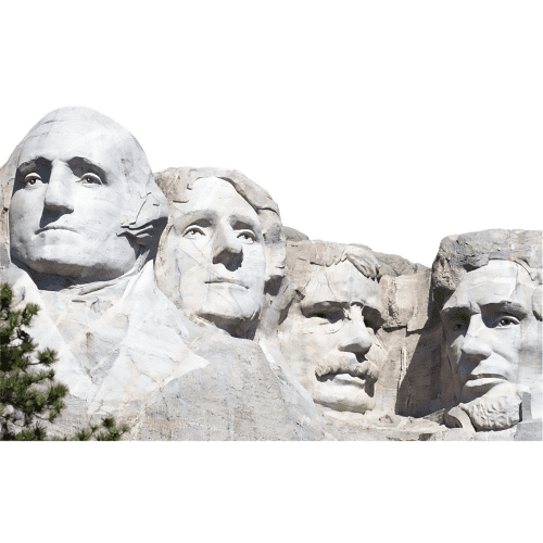 SC2259 Mount Rushmore Cardboard Cutout Standee Standup