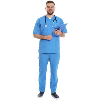 SC2269 Male Nurse Cardboard Cutout Standee Standup
