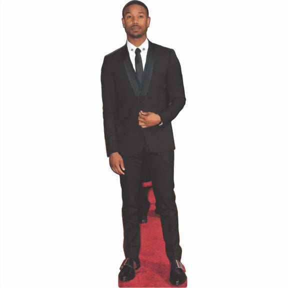 SC2604 Michael B Jordan Panther Cardboard Cutout Standee Standup