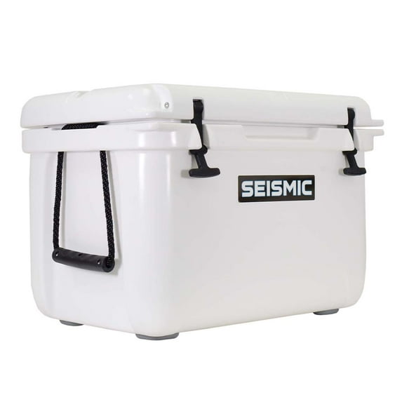 SC37NS-White - 37 Quart White Rotomolded Hard Cooler Box