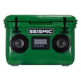 thumbnail image 1 of SC37WS-Green - 37 Quart Green Hard Cooler Box with Built-In Bluetooth Speakers, 1 of 7