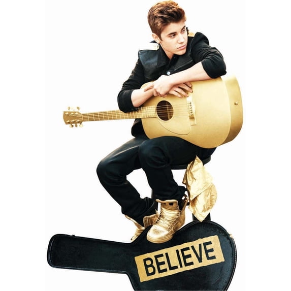 SC582 Justin Bieber Believe Cardboard Cutout Cardboard Cutout
