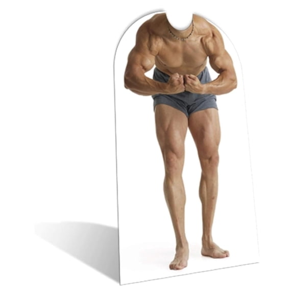 SC699 Muscle Man Cardboard Cutout Standup