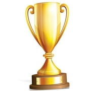 SC878 Large Champion Trophy Cardboard Cutout Standup