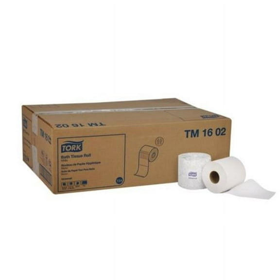 SCA Tissue SC Advanced 2 Ply Bath Tissue Roll - White