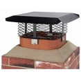 thumbnail image 1 of SCADJ-S Adjustable Chimney Cap, Black Steel, 3/4" Mesh - Quantity 1, 1 of 1