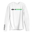 thumbnail image 1 of SCALES Bahamas Tuna Stripe Performance White, XLarge Long Sleeve, 1 of 3