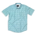 thumbnail image 1 of SCALES Clean Fish Performance Short Sleeve Button Down Heather Seafoam, 2XLarge Buttondown Shirt, 1 of 2