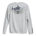 thumbnail image 1 of SCALES Deep Sword Long Sleeve Performance Grey, Medium, 1 of 2
