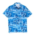 thumbnail image 1 of SCALES FLA Living Short Sleeve Polo Blue, Large, 1 of 4