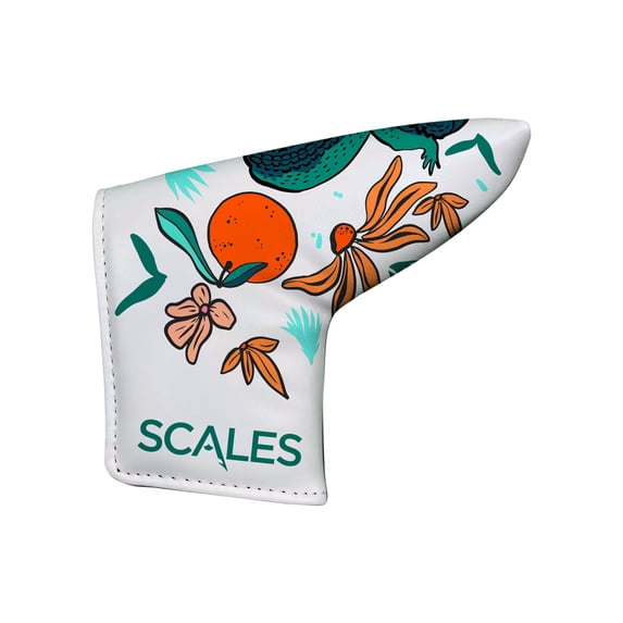 SCALES Fish & Game Blade Putter Cover White Accessories