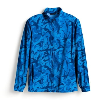 SCALES Frigate Camo Full Zip Jacket Frigate Camo Powder Blue, Small Jackets