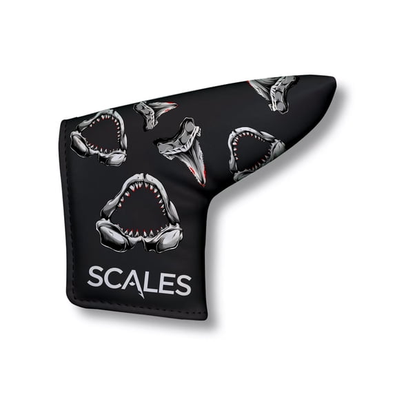 SCALES Jaws Blade Putter Cover - Black Accessories