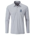 thumbnail image 1 of SCALES Nautical Sail Long Sleeve Performance Polo White, Navy, 3XLarge, 1 of 2