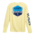 thumbnail image 1 of SCALES PRO Bass Badge Performance Yellow, 2XLarge Long Sleeve, 1 of 4