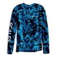 thumbnail image 1 of SCALES PRO Frigate Camo Long Sleeve Performance Frigate Blue Camo, Large, 1 of 4
