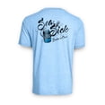 thumbnail image 1 of SCALES Sea Sick Active Performance Short Sleeve Powder Blue Heather, XLarge, 1 of 3