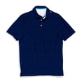 thumbnail image 1 of SCALES Sea Stripes Short Sleeve Polo Navy, 2XLarge, 1 of 3