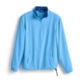 thumbnail image 1 of SCALES Solid Quarter-Zip Long Sleeve Powder Blue, Medium Jacket, 1 of 9