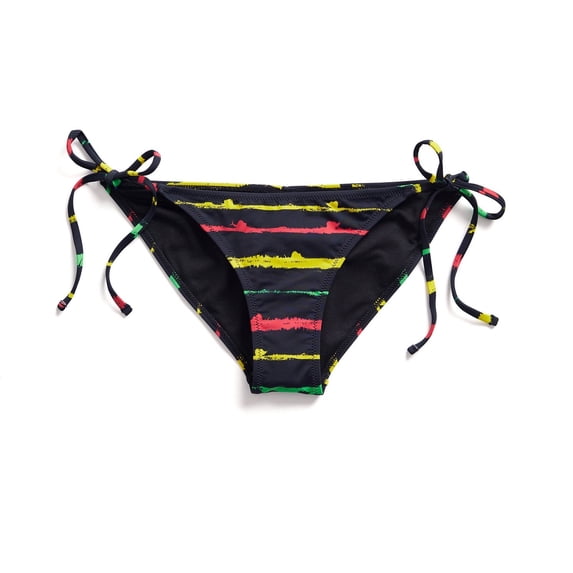 SCALES Striker Stripes Solo Bottom AC Rasta, Medium Swimwear