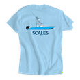 thumbnail image 1 of SCALES Team Premium Short Sleeve Tee Powder Blue, Medium, 1 of 1