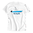 thumbnail image 1 of SCALES Team Premium Short Sleeve Tee White, Small, 1 of 1