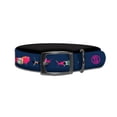 thumbnail image 1 of SCALES Trippy Fish Pet Collar Navy, Medium Accessories, 1 of 2