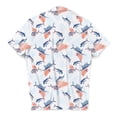 thumbnail image 1 of SCALES Tropical Slam Short Sleeve Polo White, XLarge, 1 of 5