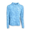 thumbnail image 1 of SCALES True Camo Active Performance Hooded Long Sleeve Blue Camo, Medium Hoodie, 1 of 9