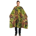 thumbnail image 1 of SCALPMASTER BARBER SALON CUTTING CAPE - CAMOUFLAGE, 1 of 2