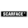 thumbnail image 1 of SCARFACE Street Sign mafia italian mobster joke Capone | Indoor/Outdoor |  24" Wide, 1 of 5