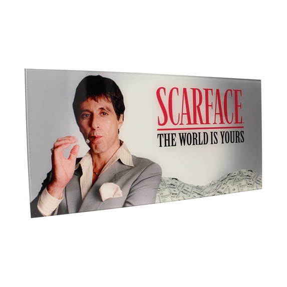 SD Toys The World is Yours 60 x 12 in Novelty Glass Poster