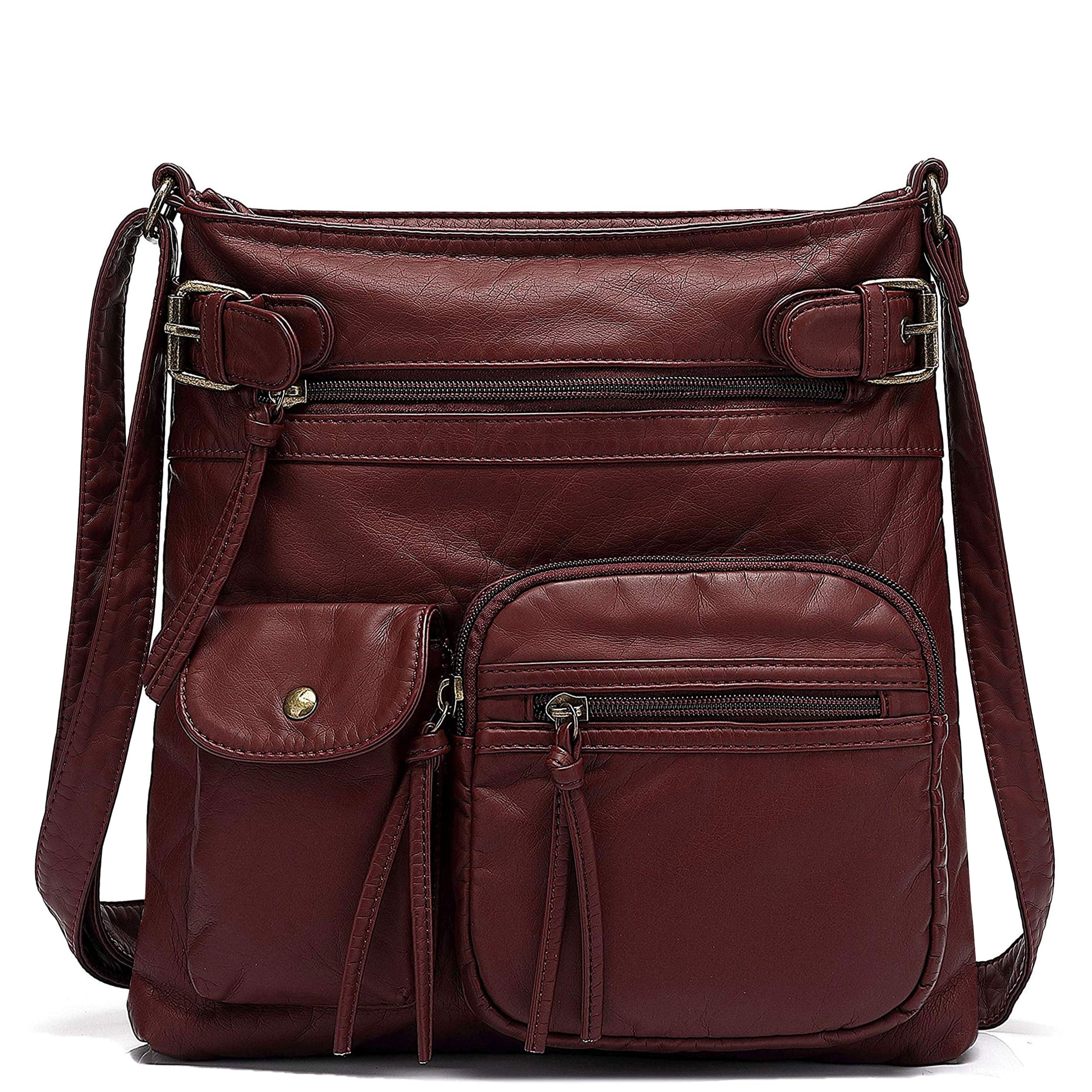 SCARLETON Multi Pocket Purses for Women Crossbody Bag H1833