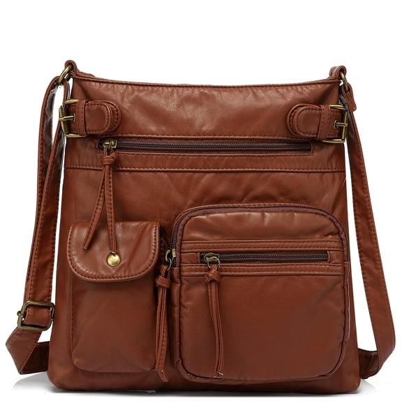 SCARLETON Multi Pocket Purses for Women Crossbody Bag H1833