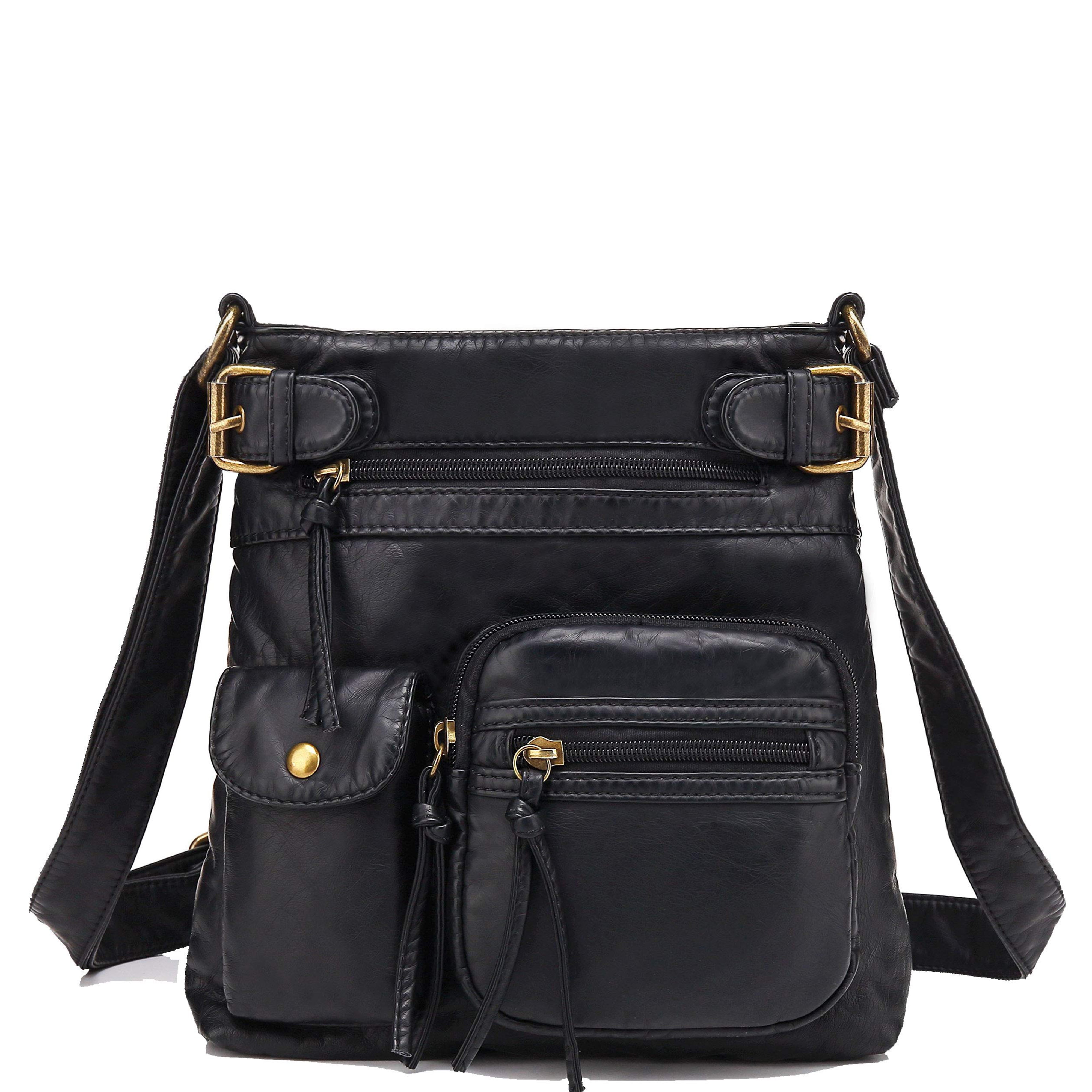 SCARLETON Multi Pocket Purses for Women Crossbody Bag H1833