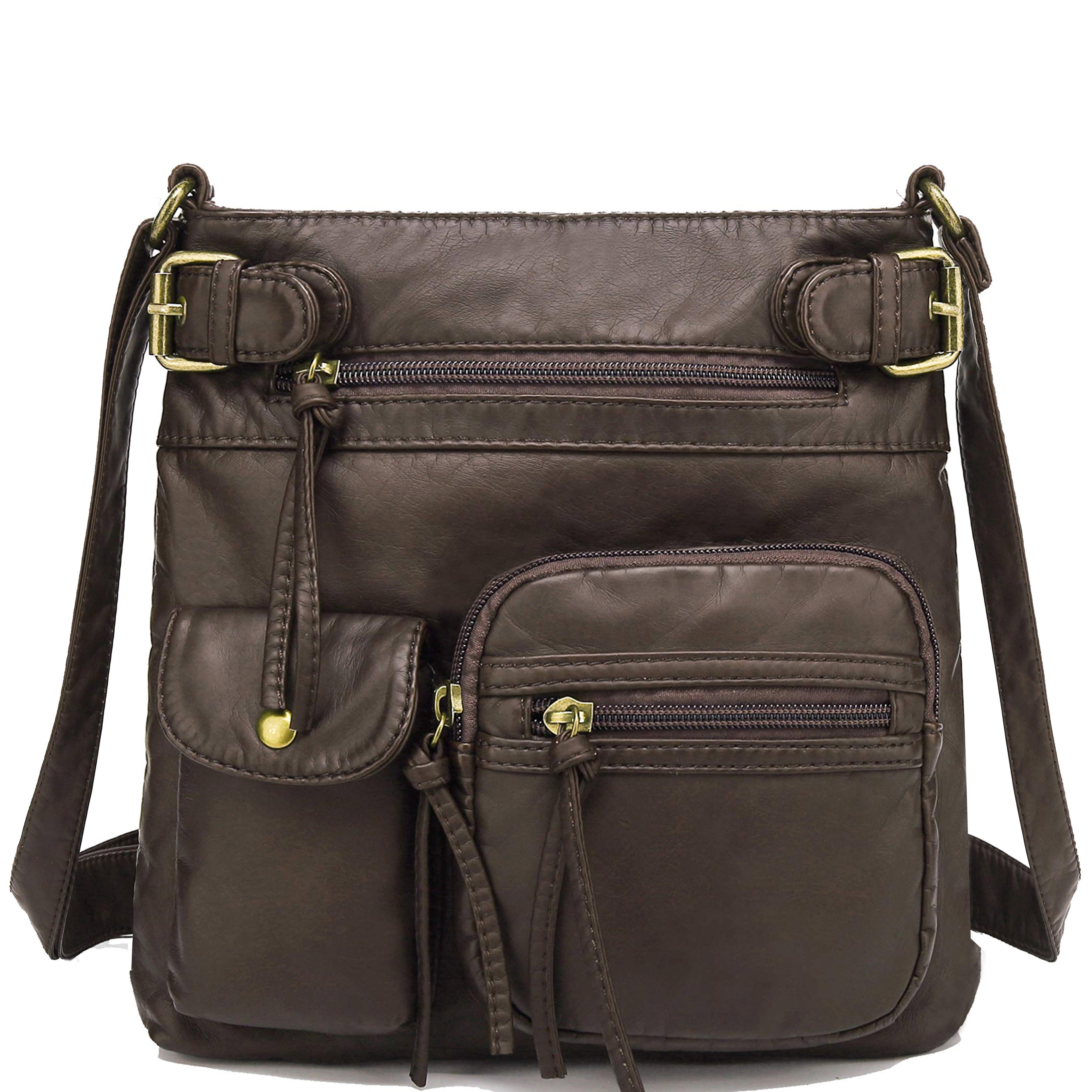 SCARLETON Multi Pocket Purses for Women Crossbody Bag H1833