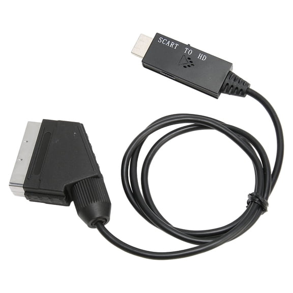 SCART HD Multimedia Interface Adapter Cable, Easy Install, Low Power, 720P/1080P Resolution