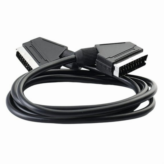 SCART Male to SCART Male 21Pin Data Link Cable Scart Lead Scart Cord For Video Converter Gaming Console Accessories