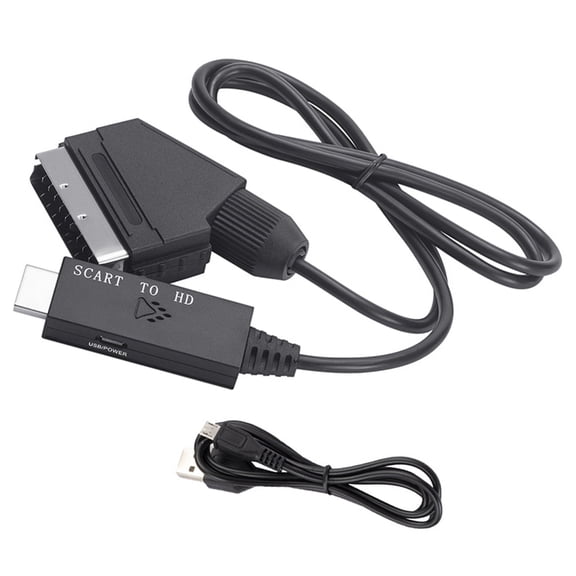 SCART to HDTV Converter for Seamless 1080p Output from Retro Devices to Modern TVs