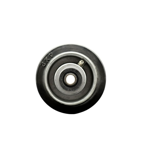 SCC - 4" Rubber on Aluminum Wheel Only w/Roller Bearing-1/2" Bore-400 lbs Cpty