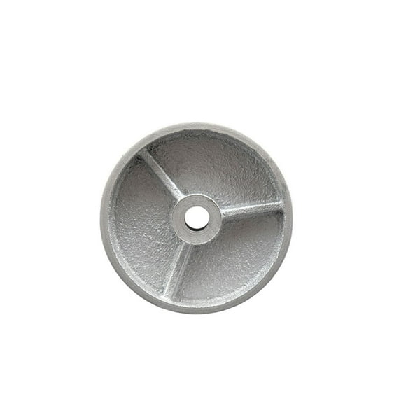 SCC - 4" Semi Steel Cast Iron Wheel Only - 1/2" Bore - 350 lbs Capacity