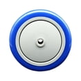 thumbnail image 1 of SCC - 5" Blue Poly on Polyolefin Wheel Only - 3/8" Bore - 350 lbs Capacity, 1 of 2