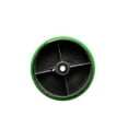 thumbnail image 1 of SCC-6" Green Poly on Cast Iron Wheel Only w/Roller Bearing-1/2"Bore-1200 lb Cpty, 1 of 2