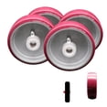 thumbnail image 1 of SCC–6” Poly Wheel–Replacement for Cheney Vertical Platform Lift Roller –Set of 4, 1 of 2