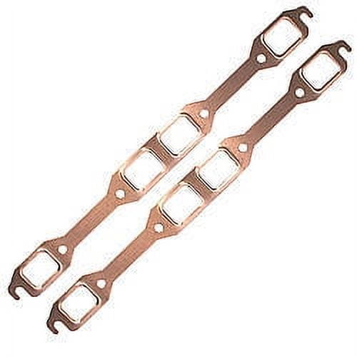 SCE Gasket 4164 1.625 x 1.125 Copper Embossed Exhaust Gasket