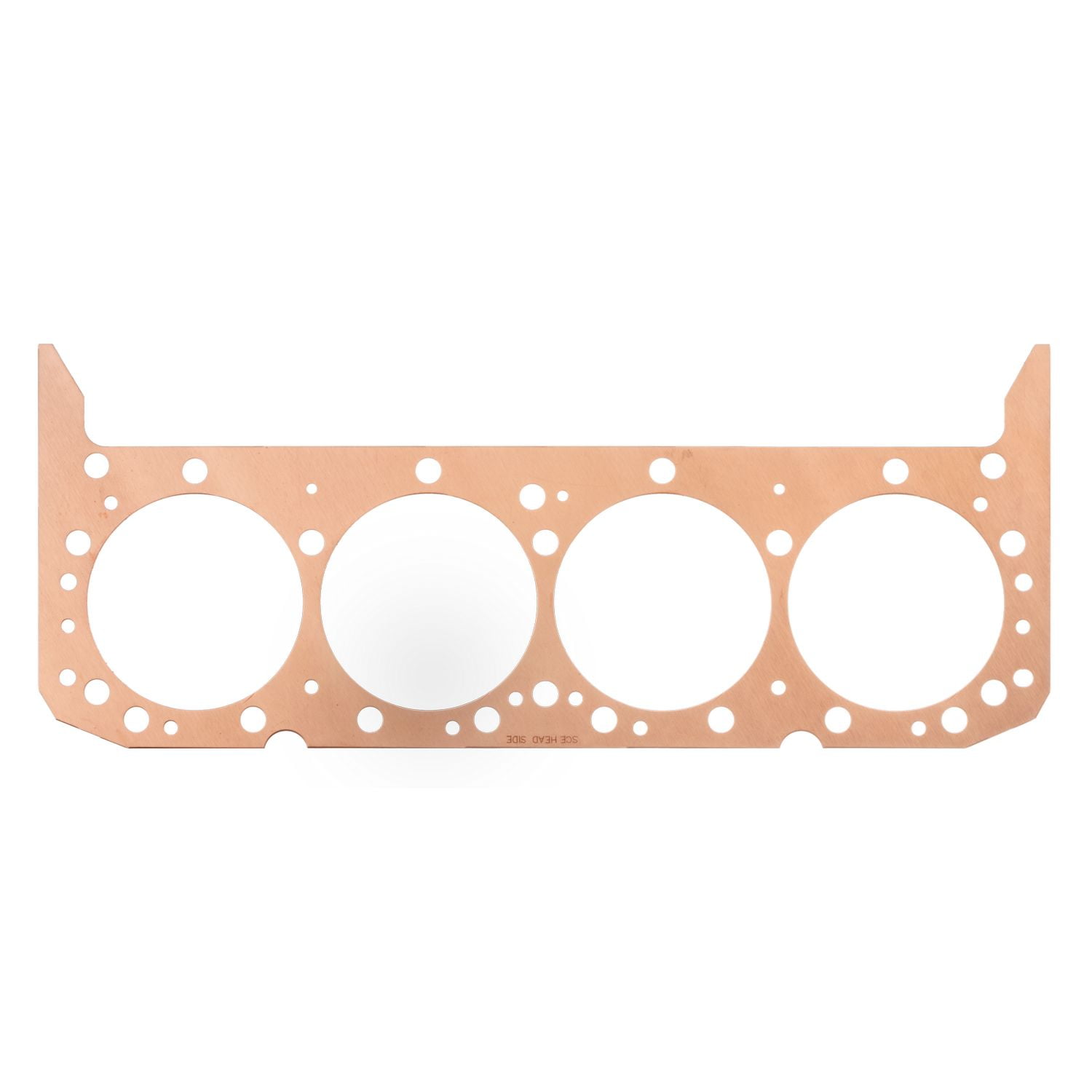 SCE Gaskets Cylinder Head Gasket Pro Copper 4.155 in Bore 0.043 in Compression Thickness Copper Small Block Chevy Each