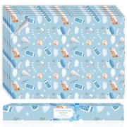 SCENTORINI 6 Sheets Drawer Liners for Dresser, Baby Powder Scented Drawer Paper Liner for Home Shelf Closet 14.3 x19.5 in