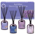 thumbnail image 1 of SCENTORINI Lavender Reed Diffuser for Home, Aromatherapy Essential Oil Reed Diffuser for Sleep, 4 Pack, 1 of 8